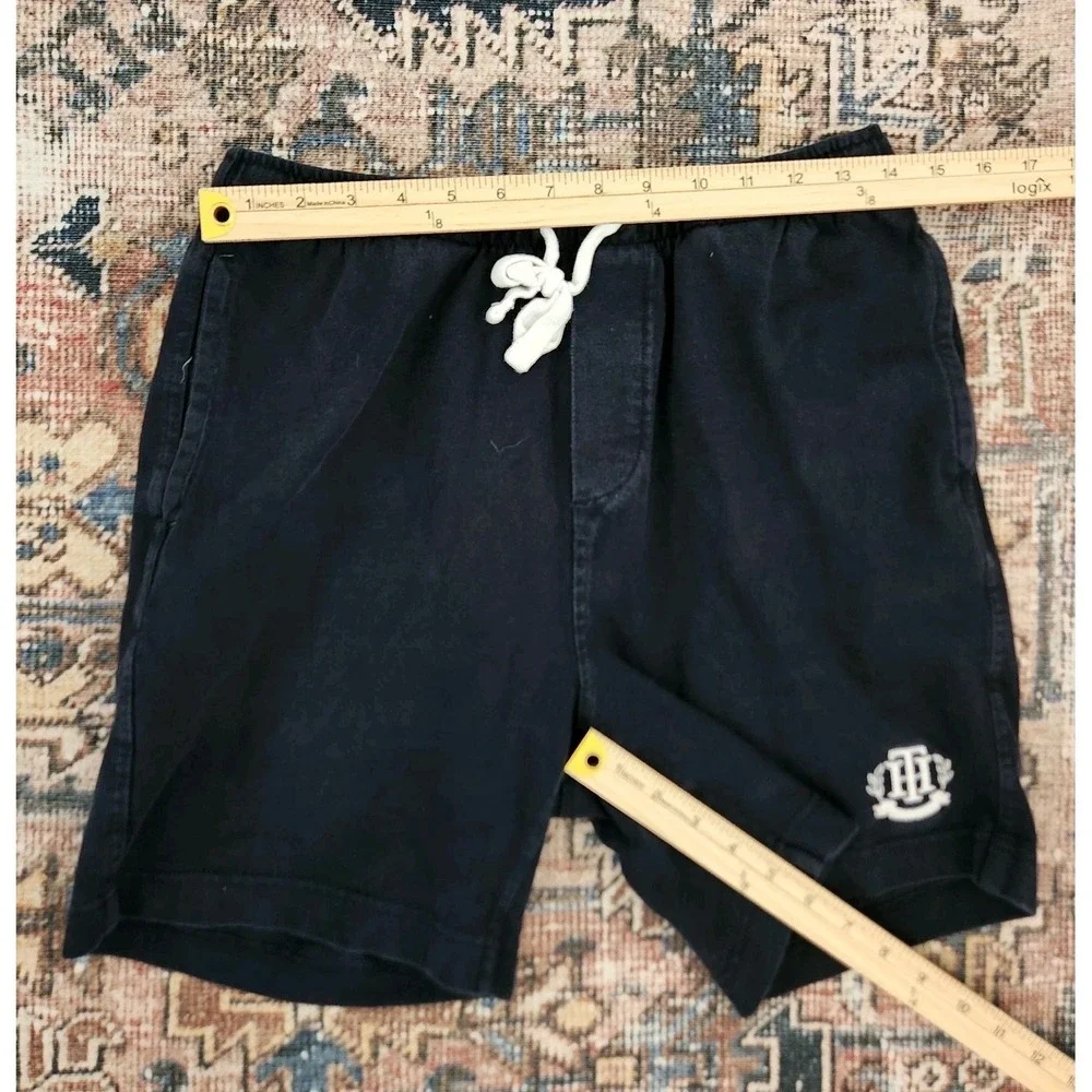 Tommy Hilfiger Men's Dark Navy‎ Blue Sweat Shorts Size S 100% Cotton Soft